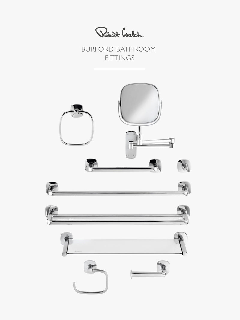 Robert Welch Burford single shower basket - British product