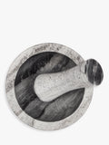 John Lewis marble pestle and mortar 14cm grey, UK version