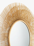 John Lewis round mirror gold 87cm (British brand)