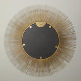 John Lewis round mirror gold 87cm (British brand)