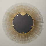 John Lewis round mirror gold 87cm (British brand)