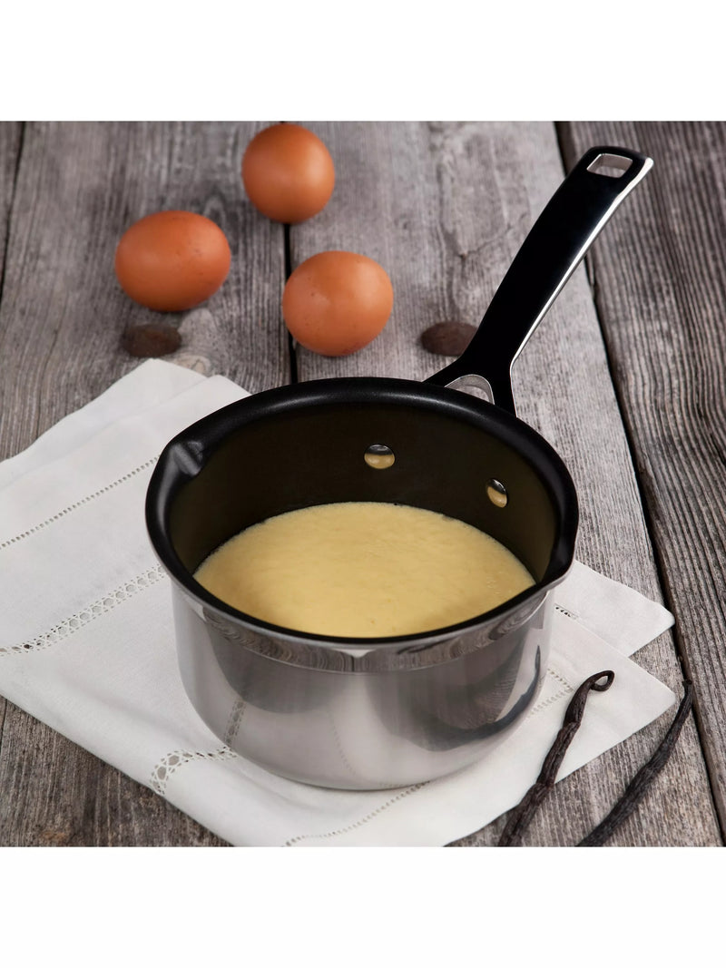 Le Creuset 3-Ply Stainless Steel Cookware Set, 4 pieces, UK version