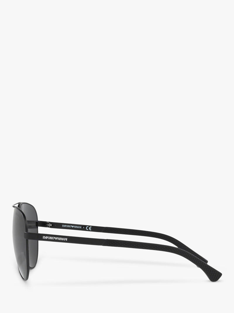 Emporio Armani aviator sunglasses black frame 61mm (British brand)