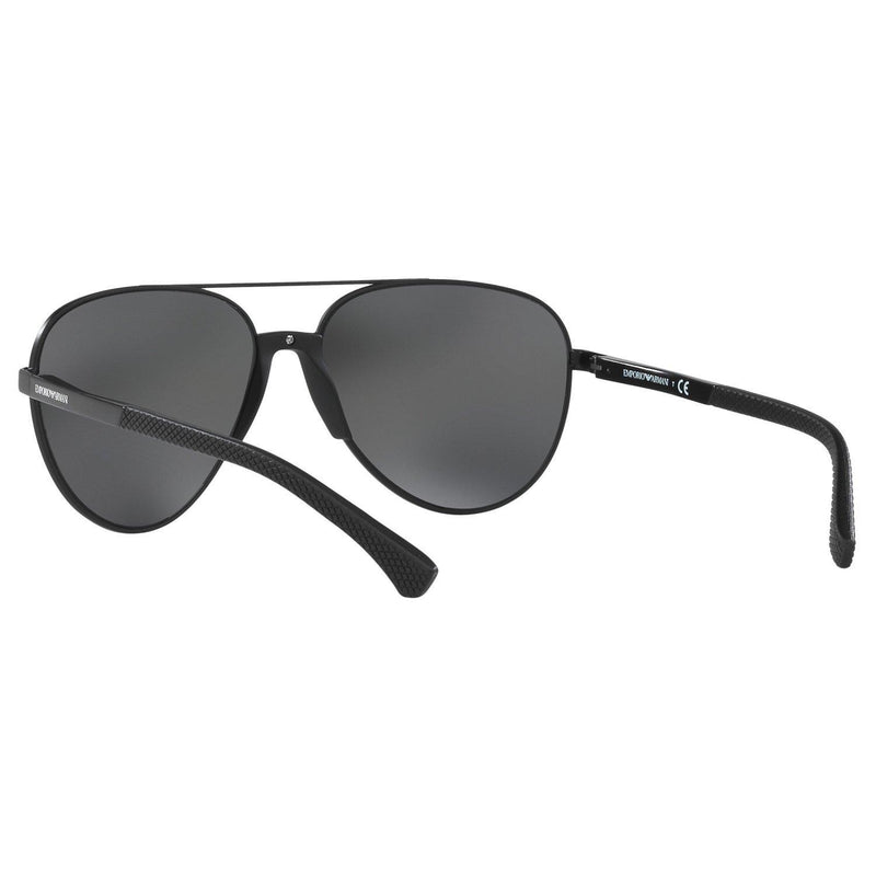 Emporio Armani aviator sunglasses black frame 61mm (British brand)