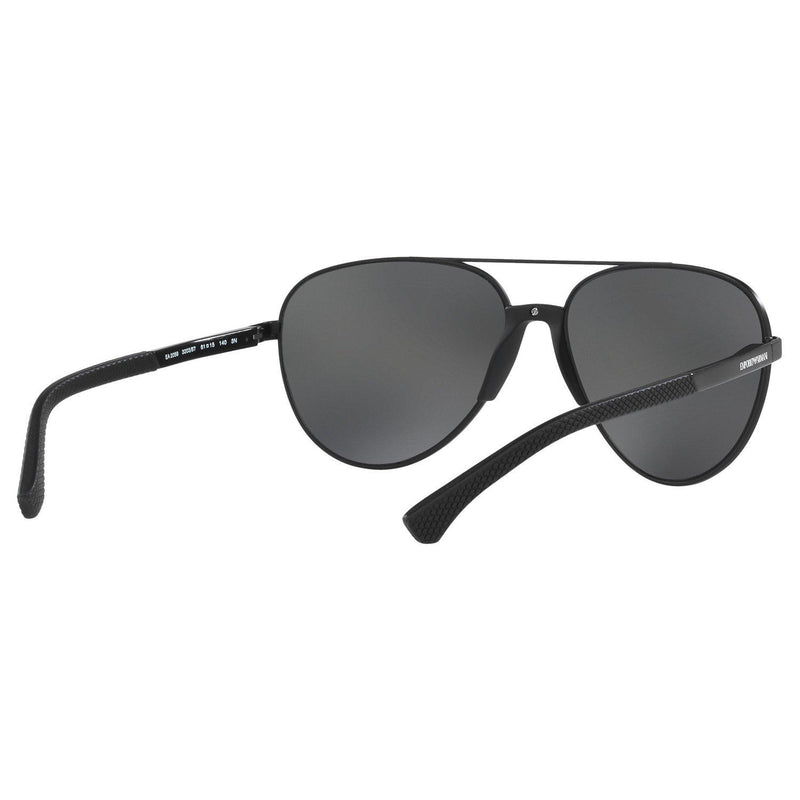 Emporio Armani aviator sunglasses black frame 61mm (British brand)