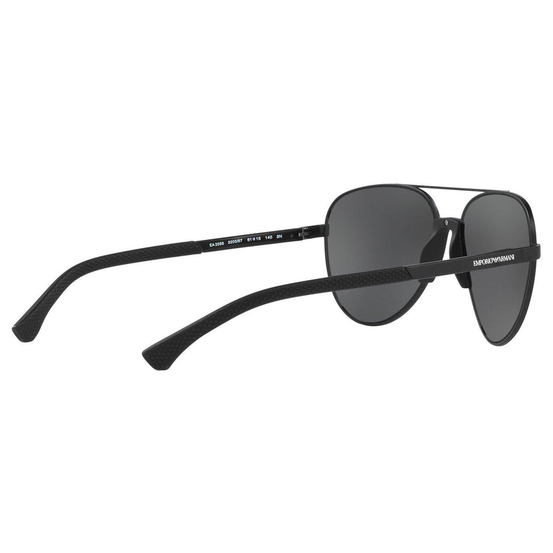 Emporio Armani aviator sunglasses black frame 61mm (British brand)