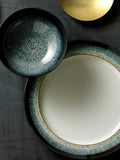Denby Halo stoneware dinnerware set 12-piece, imported from the UK