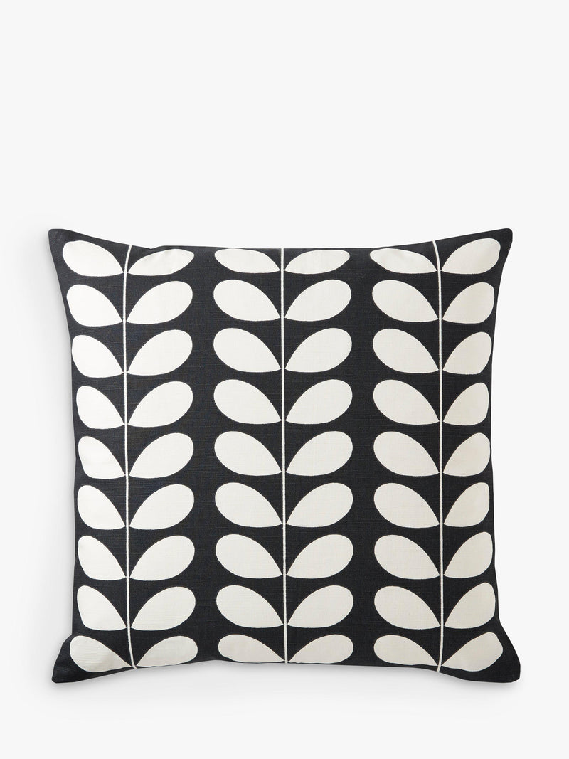 Orla Kiely small linear stem cushion 50x50cm (British brand)