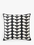 Orla Kiely small linear stem cushion 50x50cm (British brand)