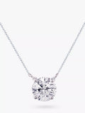 E.W Adams solitaire diamond pendant necklace 0.30ct (British brand)