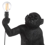 Seletti monkey table lamp black 54cm (British brand)