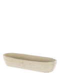 Eddingtons Banneton oval bread proofing basket in Neutral - British product