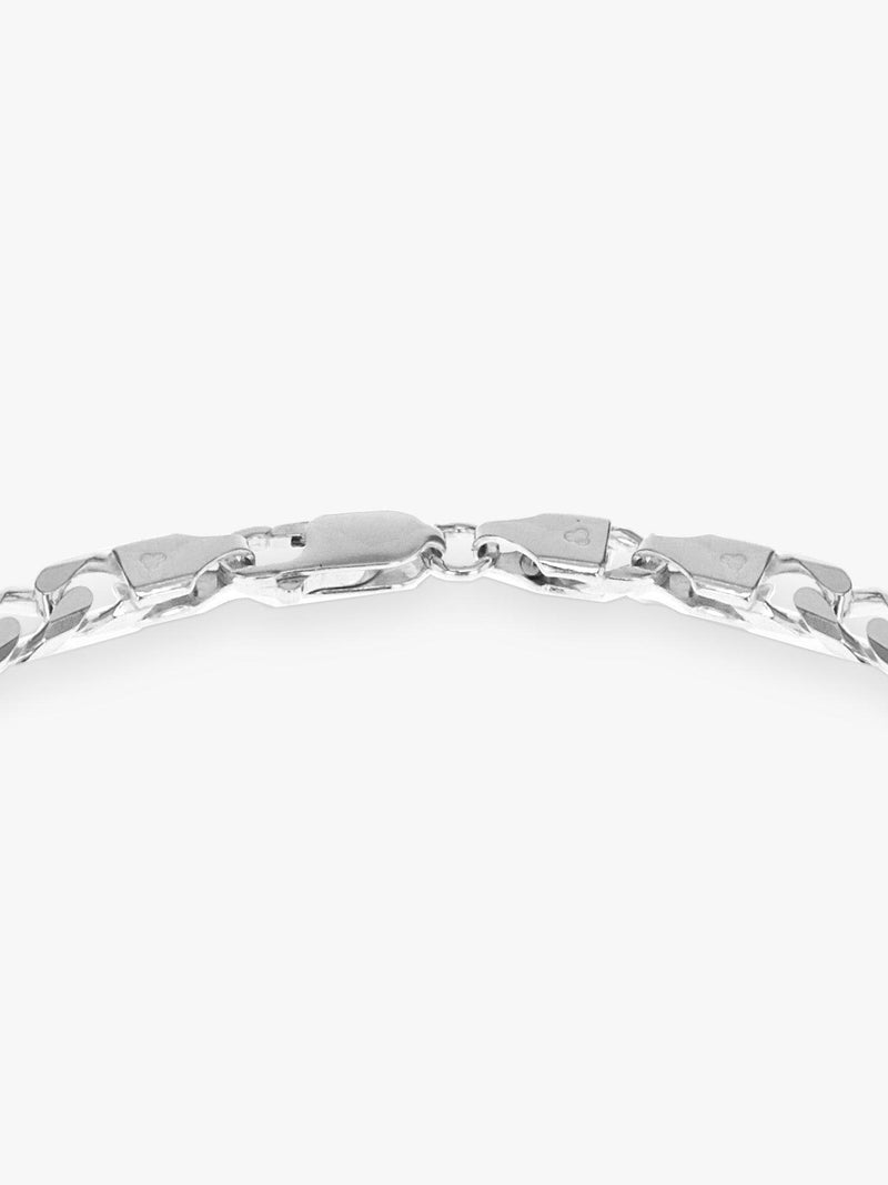 IBB bracelet personalised figaro chain 19cm - British product
