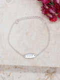 IBB children's sterling silver ID bracelet - British product