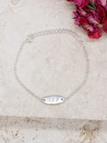 IBB children's sterling silver ID bracelet - British product