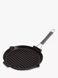 STAUB cast iron round grill pan black 27cm (British brand)