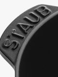 STAUB Cast Iron Mussel Pot Black 25cm, imported from the UK