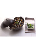 STAUB Cast Iron Mussel Pot Black 25cm, imported from the UK
