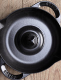 STAUB Vertical Chicken Roaster 24cm Black (British brand)