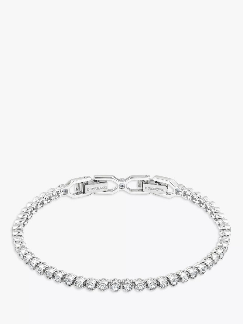 Swarovski Emily crystal tennis bracelet silver, UK version