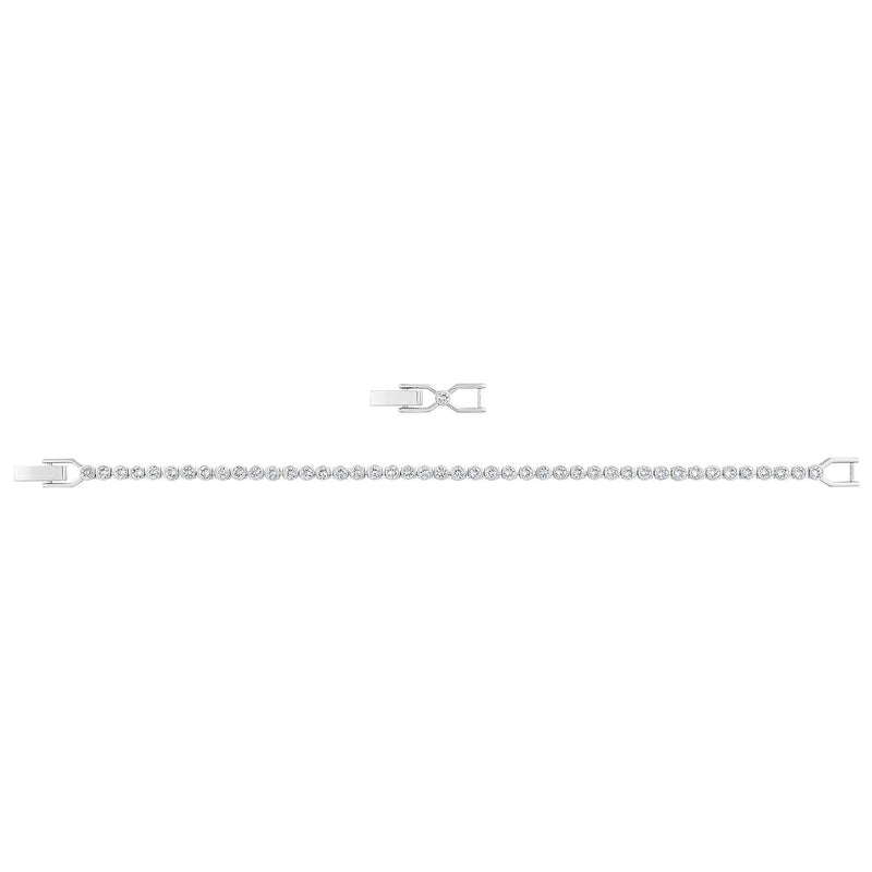 Swarovski Emily crystal tennis bracelet silver, UK version