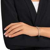 Swarovski Emily crystal tennis bracelet silver, UK version
