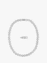 John Lewis Swarovski Angelic Round Crystal Collar Necklace 38cm- Buy online at McGrocer