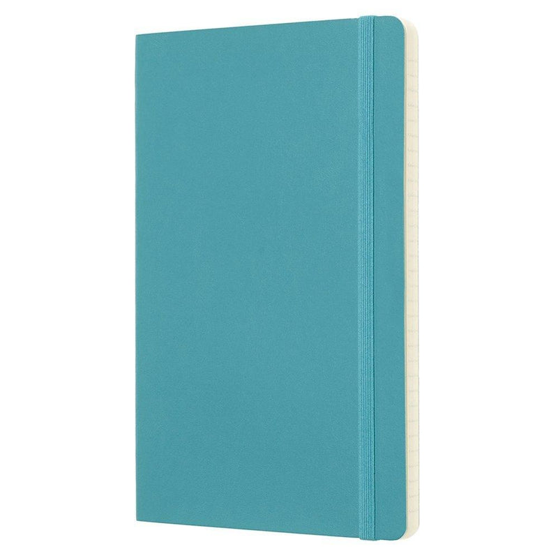 Moleskine large ruled notebook soft cover, UK version