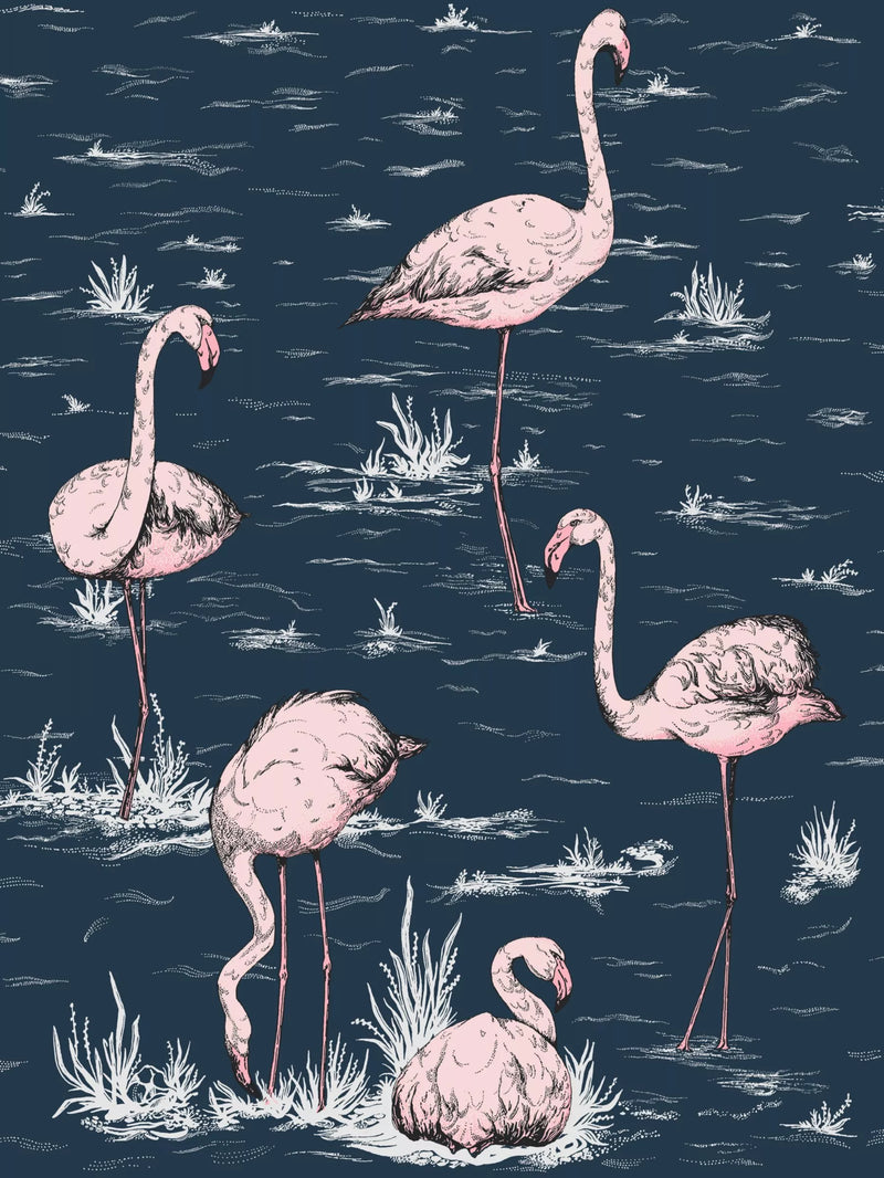 Cole & Son Flamingos wallpaper 10m x 53cm, UK version