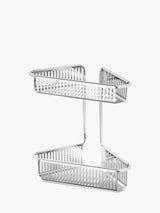 John Lewis Robert Welch Burford Double Corner Shower Basket- Buy online at McGrocer