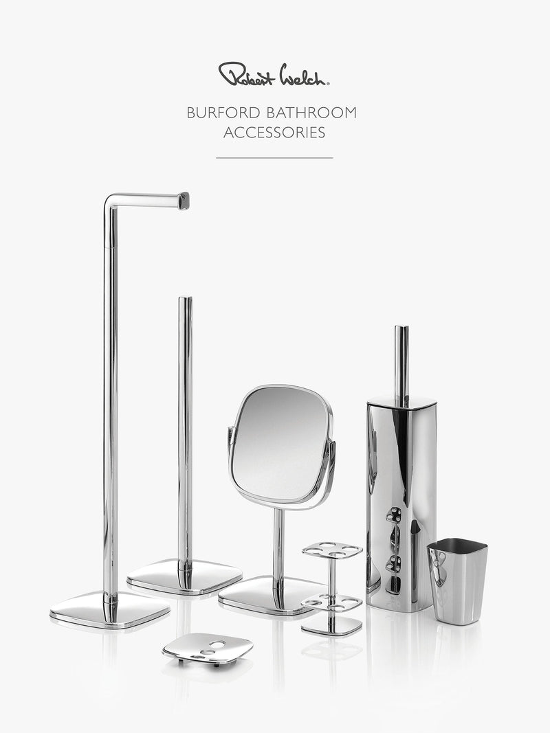Robert Welch Burford double corner shower basket stainless steel - British product