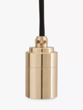 Tala brass pendant cord light adjustable 3m, imported from the UK