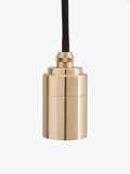 Tala brass pendant cord light adjustable 3m, imported from the UK