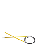 KnitPro Zing Fixed Circular Knitting Needles 2.5mm 80cm
