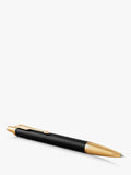 Parker ballpoint pen chiselled black gold, UK version