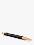 Parker ballpoint pen chiselled black gold, UK version