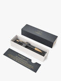 Parker ballpoint pen chiselled black gold, UK version