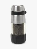OXO salt and pepper grinders set stainless steel acrylic (British brand)