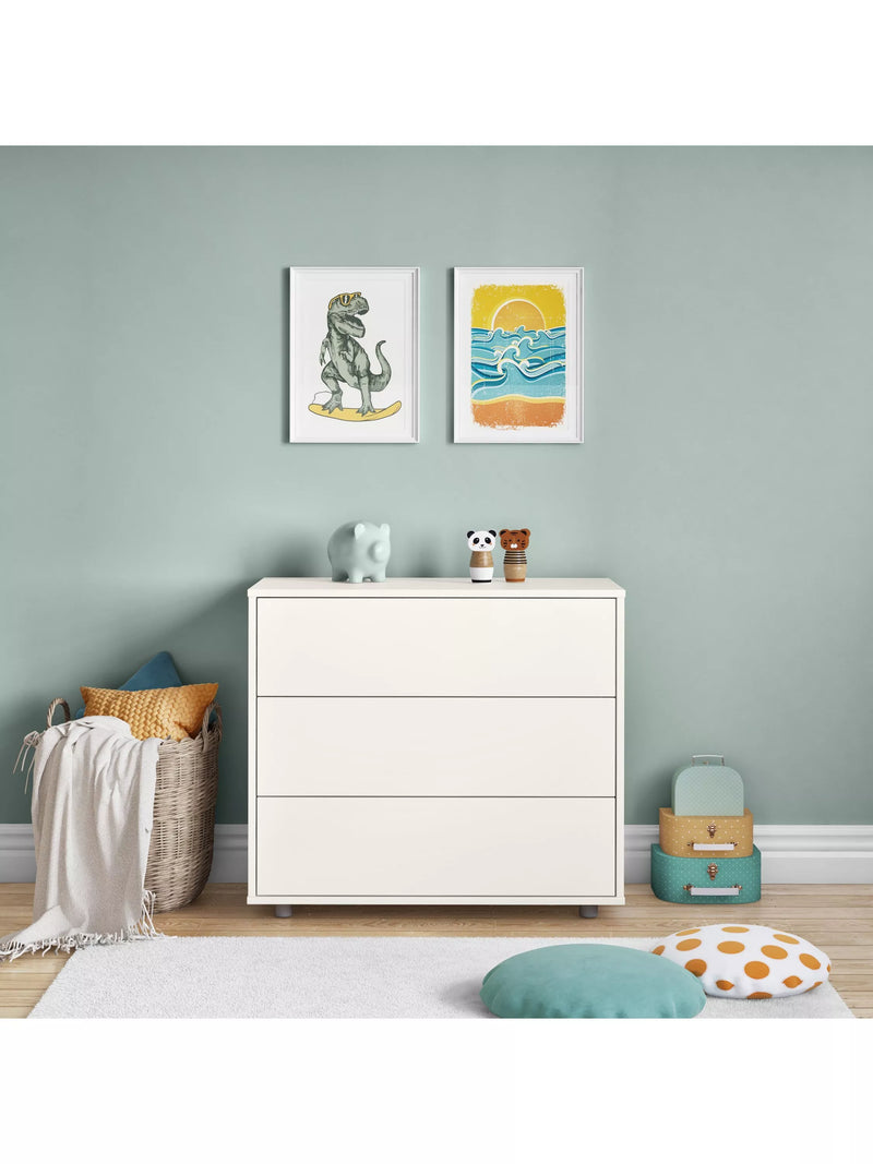 Stompa Uno S Plus 3 drawer chest - British product