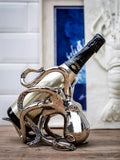 Culinary Concepts Octopus Bottle Holder in Silver - British product