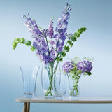 LSA International clear glass vase 26cm, UK version