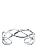 Nina B sterling silver cuff bangle (British brand)