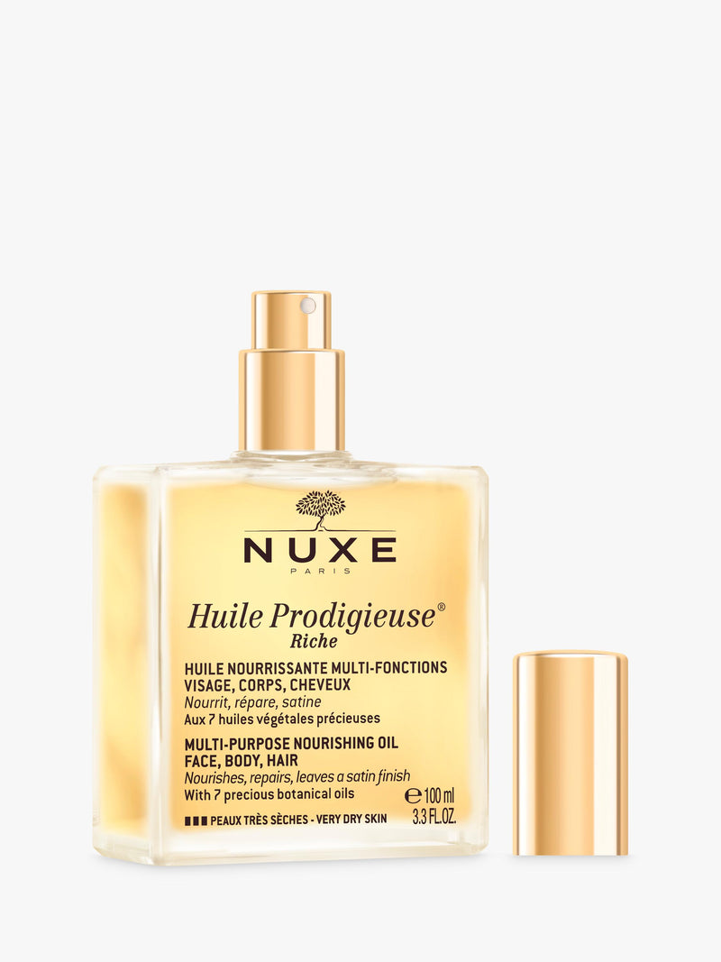 NUXE Huile Prodigieuse Riche nourishing oil 100ml, imported from the UK
