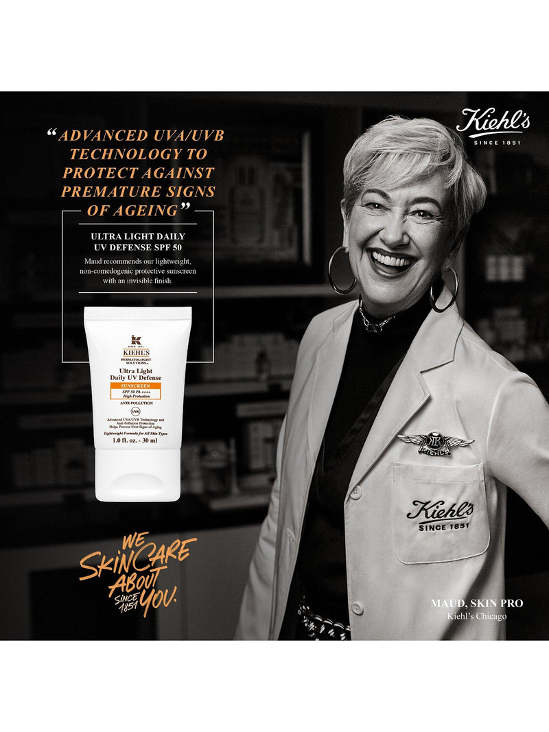 Kiehl's Ultra Light Daily UV Defense Lotion SPF 50 30ml, UK version