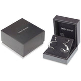Georg Jensen Möbius sterling silver drop earrings - British product