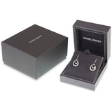 Georg Jensen Offspring sterling silver hook earrings (British brand)