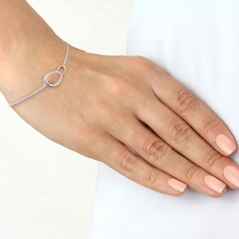 Georg Jensen Offspring charm bracelet 18cm, UK version
