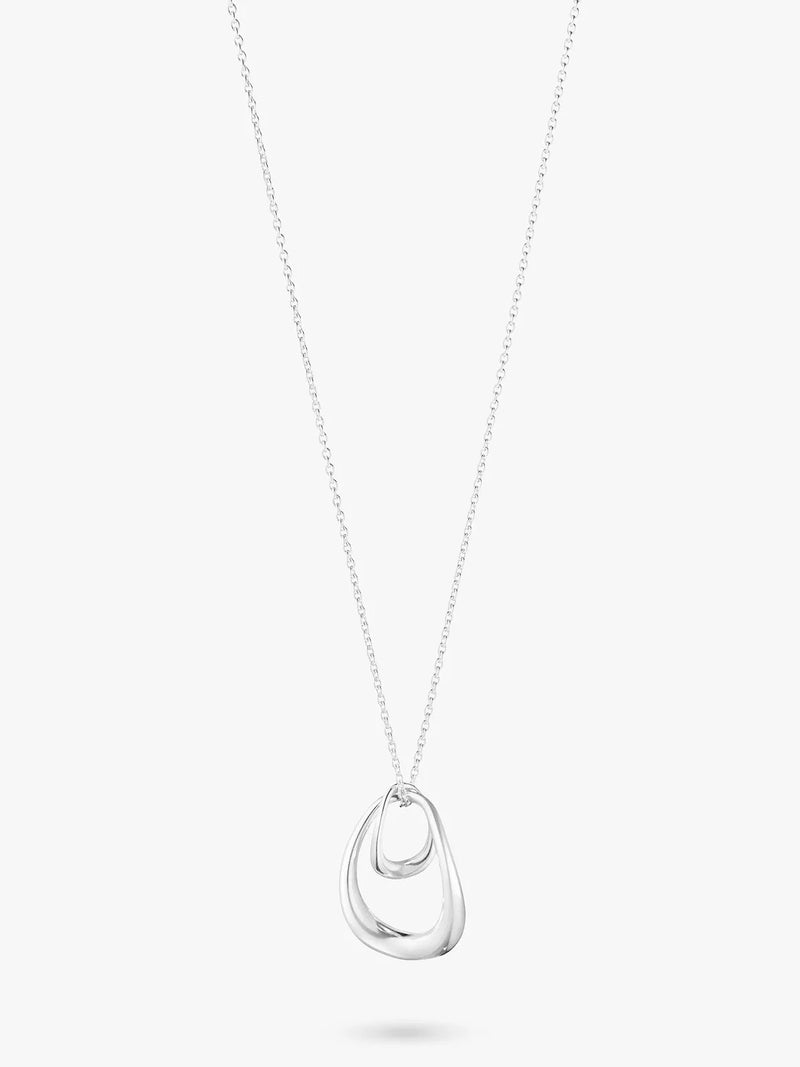 Georg Jensen Offspring pendant silver necklace (British brand)