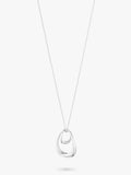Georg Jensen Offspring pendant silver necklace (British brand)