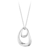 Georg Jensen Offspring pendant silver necklace (British brand)